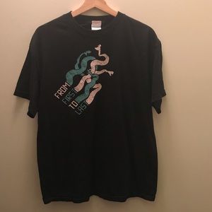 From First to Last band tee